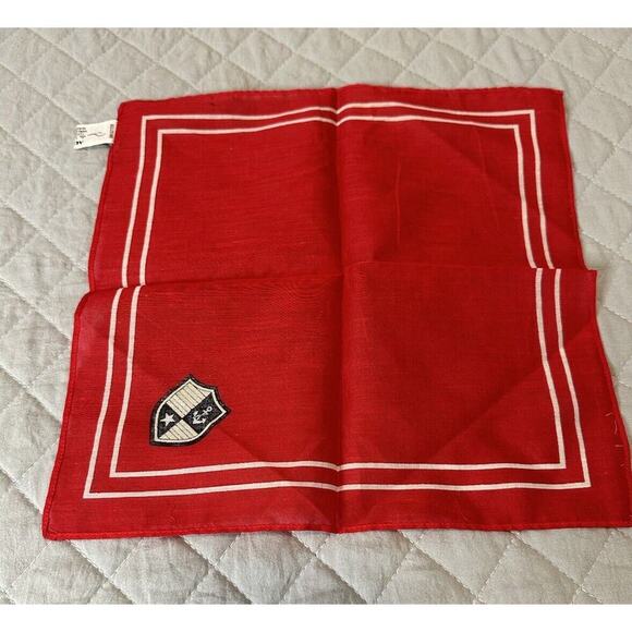 Vintage Oscar De La Renta Handkerchief Made In Japan - Picture 2 of 6